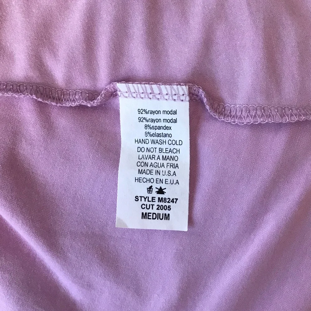 Chic Lilac Ruffle Blouse - Picture 14 of 14